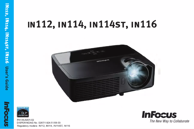 Image de la première page du manuel de l'appareil IN114