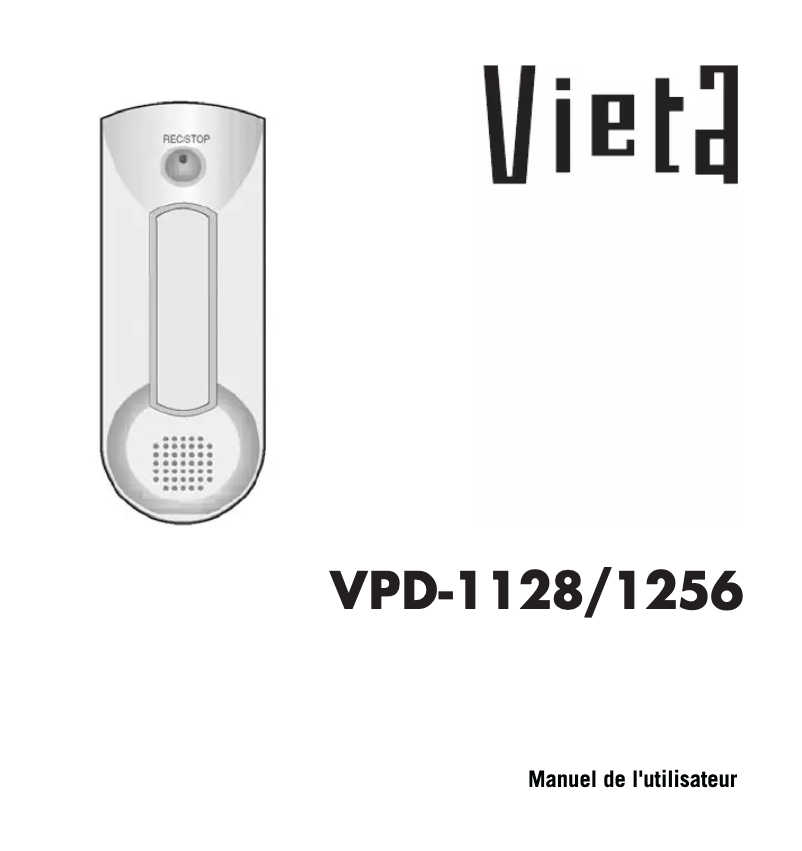 Página 1 del manual Manual de usuario Vieta VPD-1128
