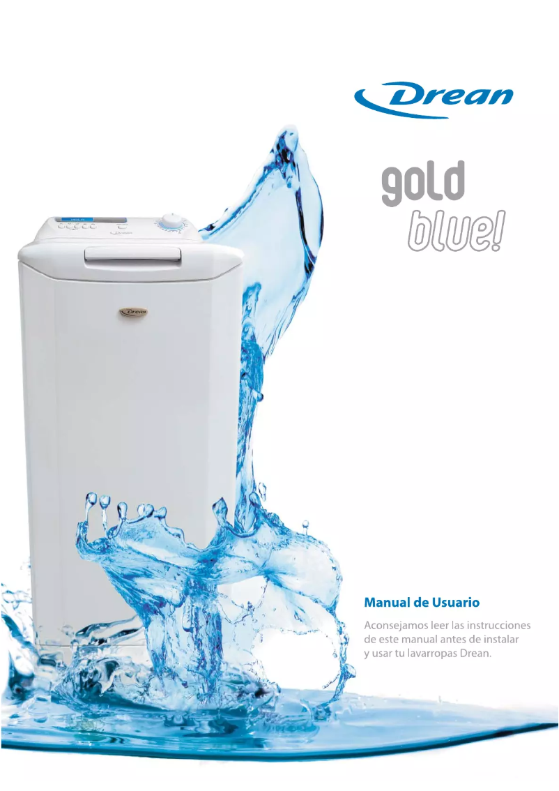 Page n°1 - Manuel utilisateur Drean Gold Blue! 10.6