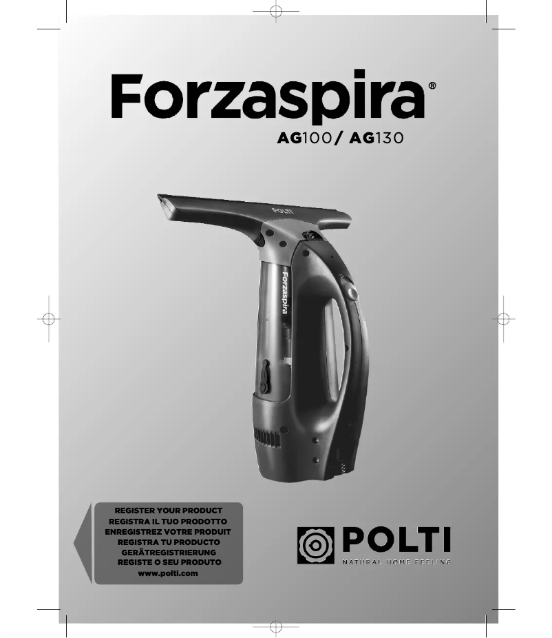Page n°1 - Manuel utilisateur Polti Forzaspira AG100