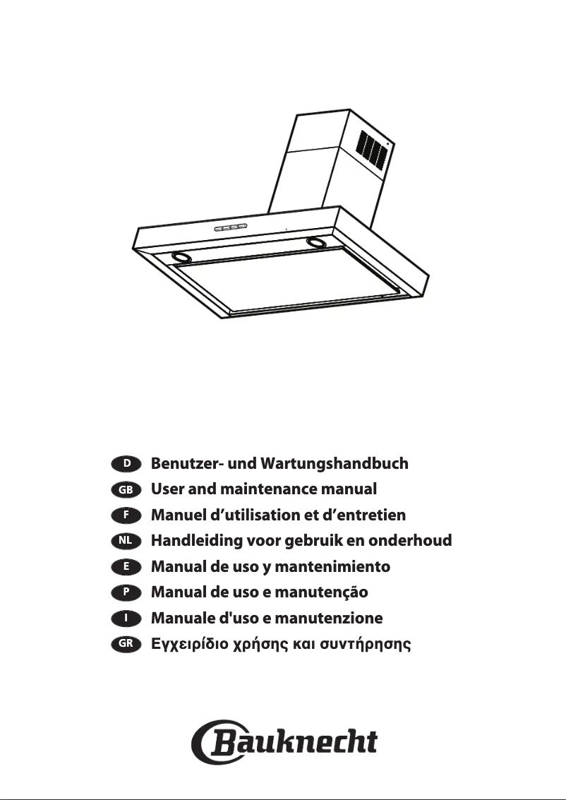 Page 1 of the manual User Manual Bauknecht DTR 5890 2 IN