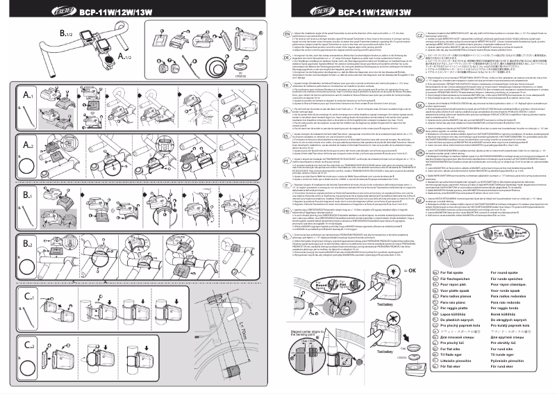 Página 1 del manual Manual de usuario BBB BCP-11W