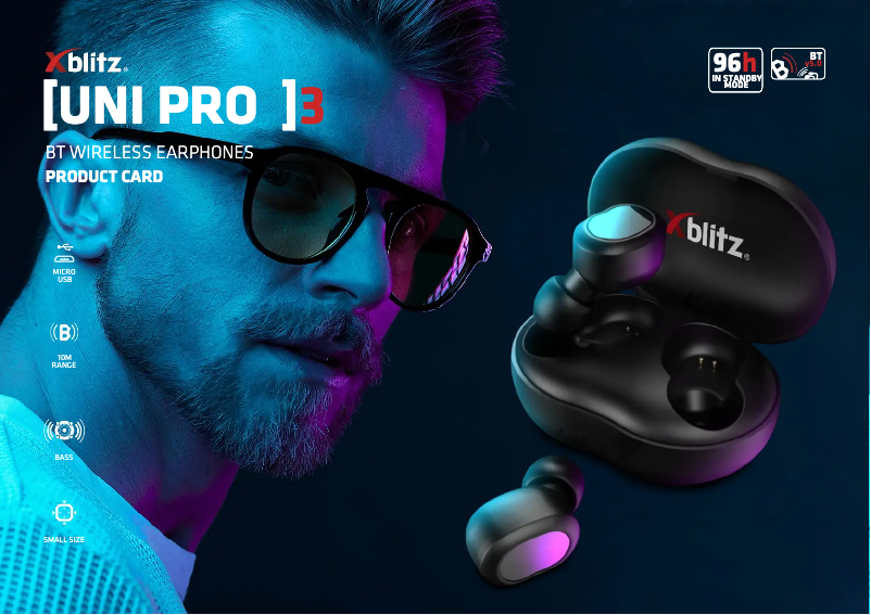 Image de la première page du manuel de l'appareil Uni Pro 3