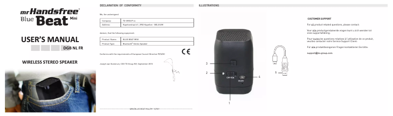 Page n°1 - Manuel utilisateur Beats Bluetooth Mini Beatbox 3W