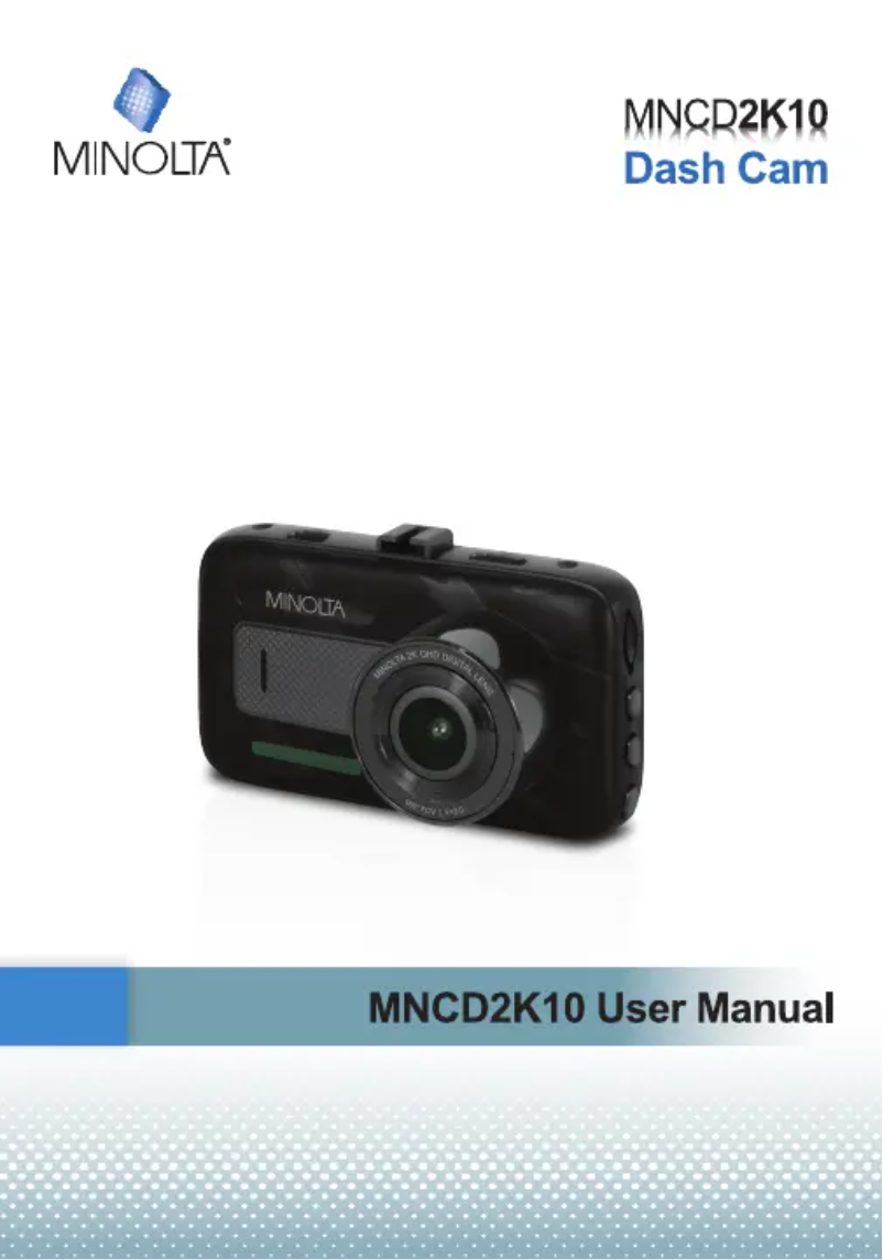 Image de la première page du manuel de l'appareil MNCD2K10