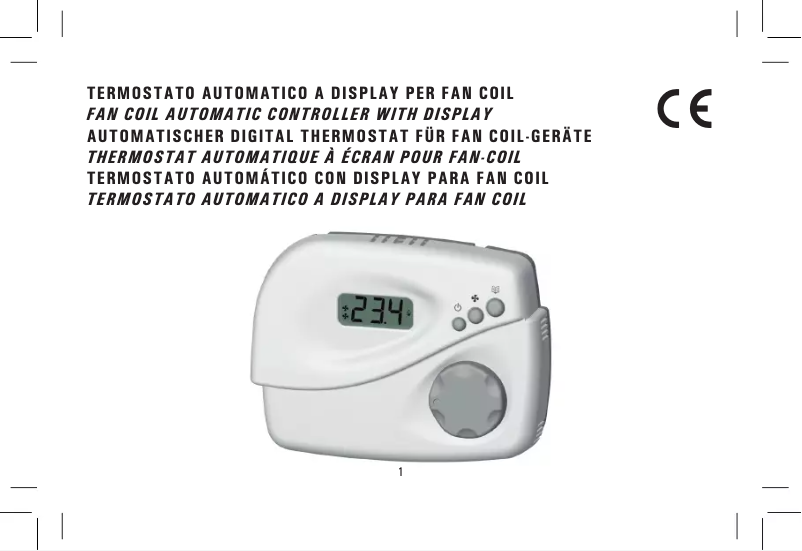 Image de la première page du manuel de l'appareil TFPF03MC