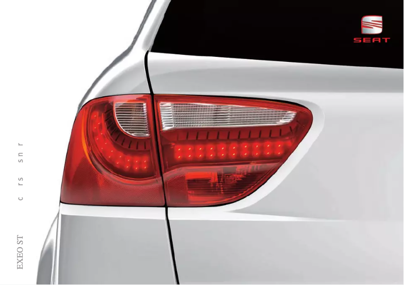 Page 1 de la notice Manuel utilisateur Seat Exeo ST (2012)