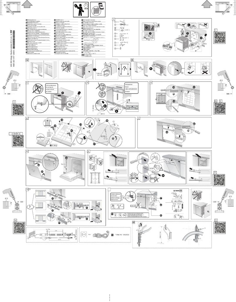 Page 1 de la notice Manuel utilisateur Bosch SMI4IKB50T