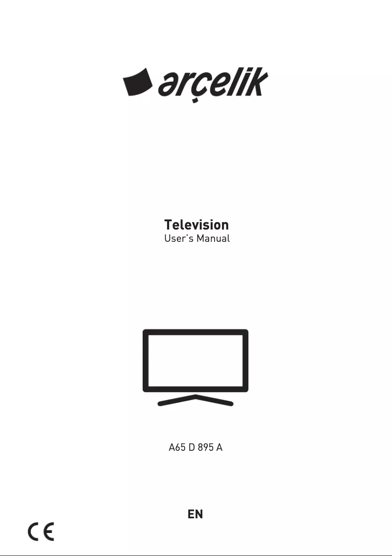 Page 1 de la notice Manuel utilisateur Arçelik A65 D 895 A