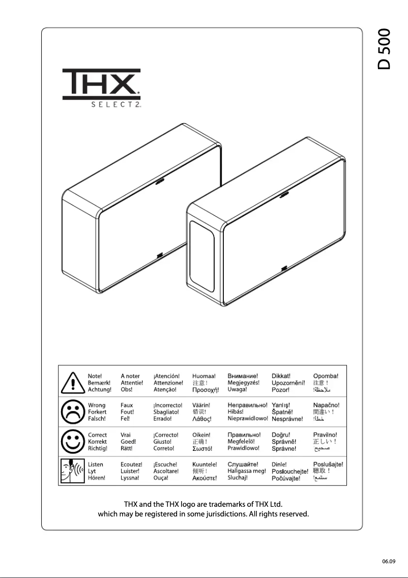 Página 1 del manual Manual de usuario Jamo D 500