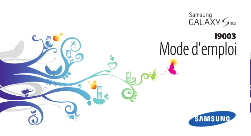 Página 1 del manual Manual de usuario Samsung Galaxy SL GT-I9003