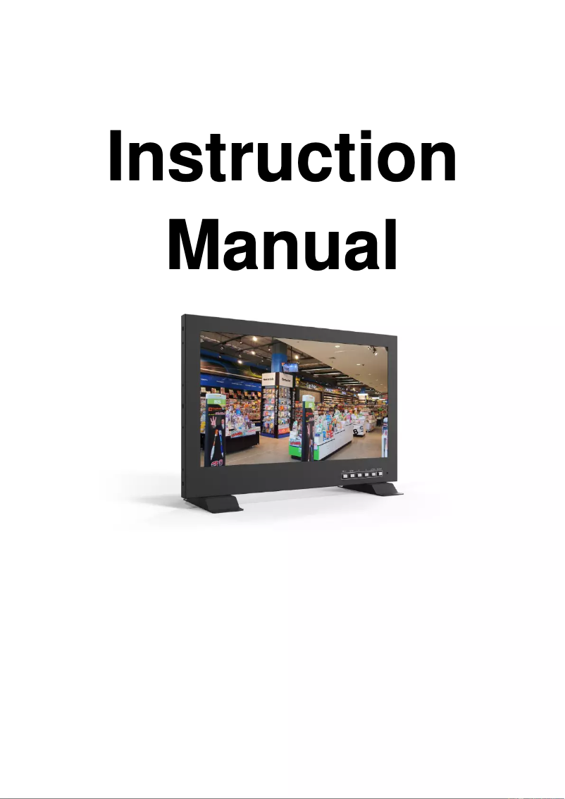 Page n°1 - Manuel utilisateur ViewZ VZ-156LED-HDR