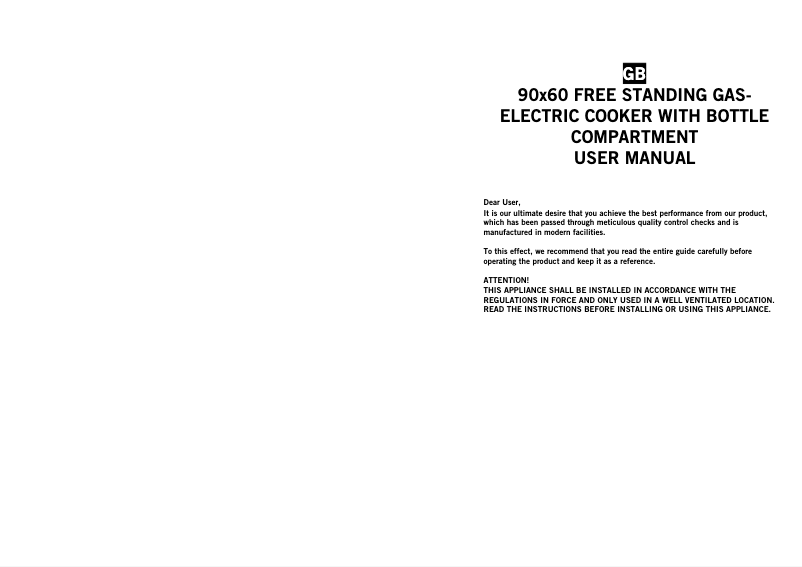 Page 1 de la notice Manuel utilisateur Gorenje KK92202HW