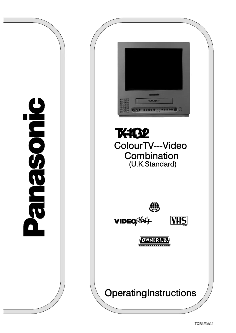 Page 1 de la notice Manuel utilisateur Panasonic TX-14GV2