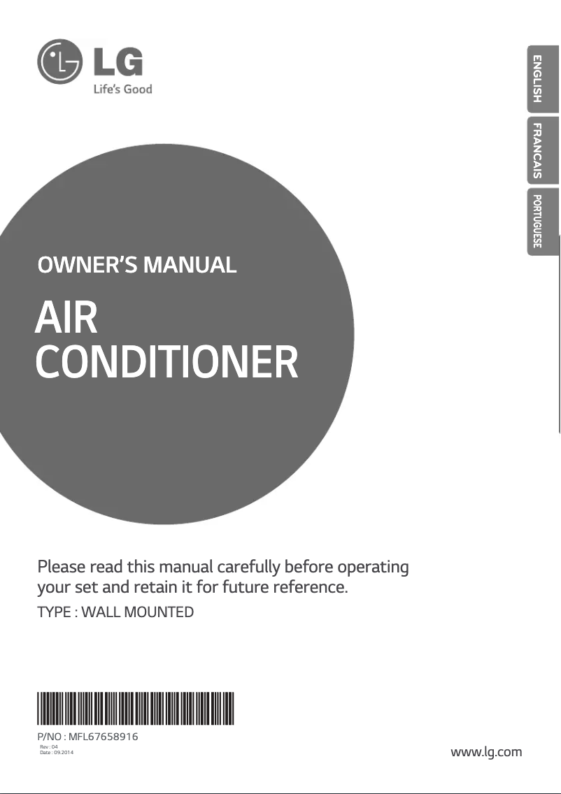 Image de la première page du manuel de l'appareil HSNC2465NN4