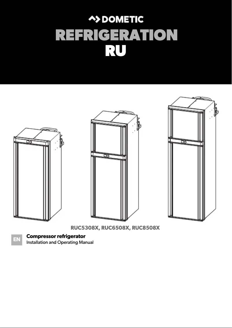 Imagen de la primera página del manual del dispositivo RUA 6508X