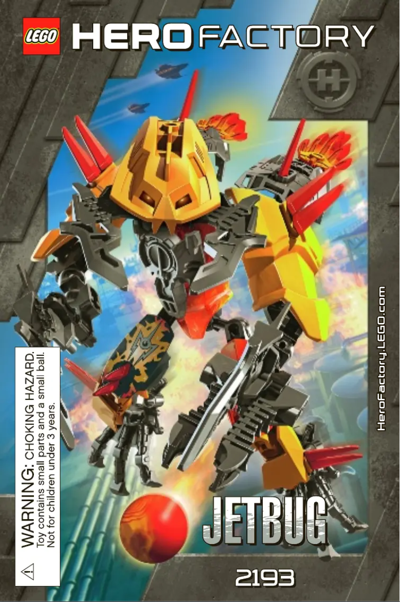 Page 1 de la notice Manuel utilisateur Lego Hero Factory 2193