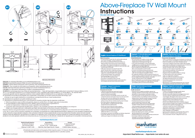 Page n°1 - Manuel utilisateur Manhattan 461825