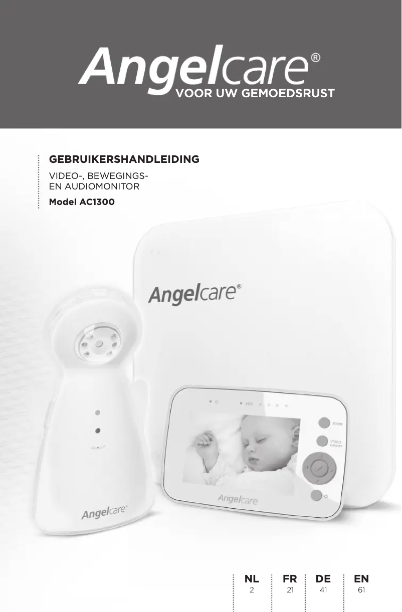 Page 1 de la notice Manuel utilisateur Angelcare AC1300