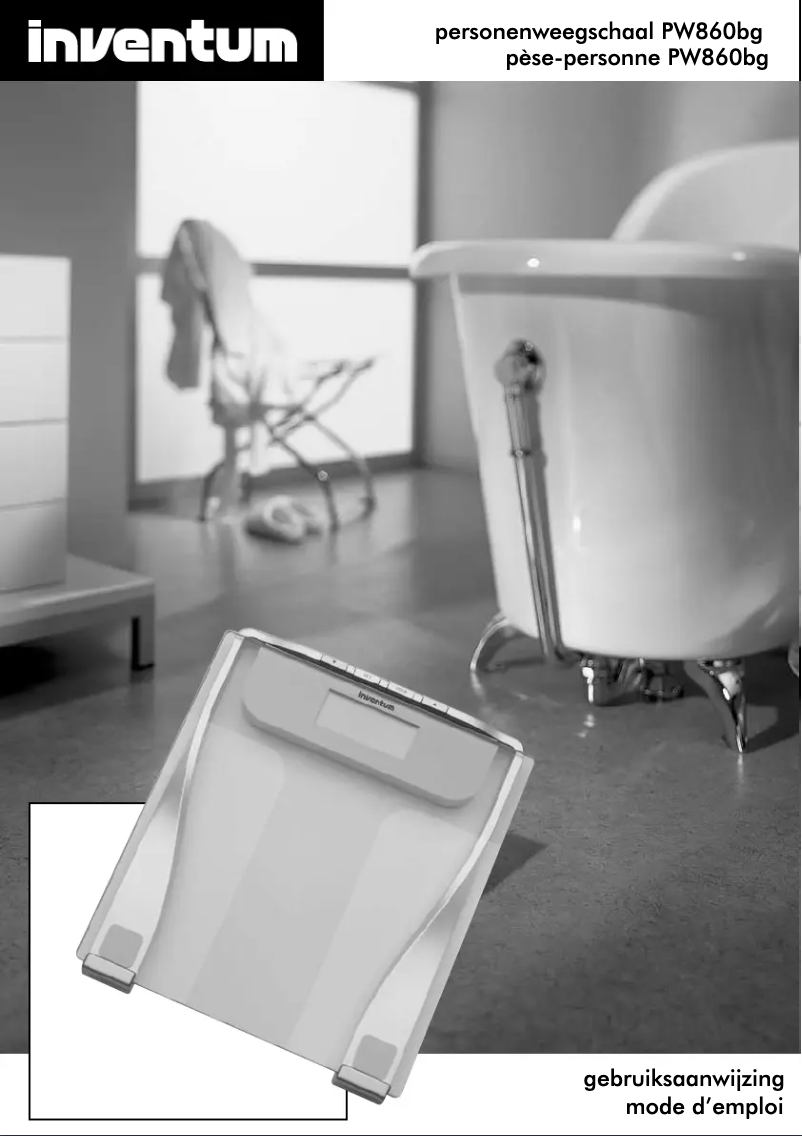 Page n°1 - Manuel utilisateur Inventum PW860BG