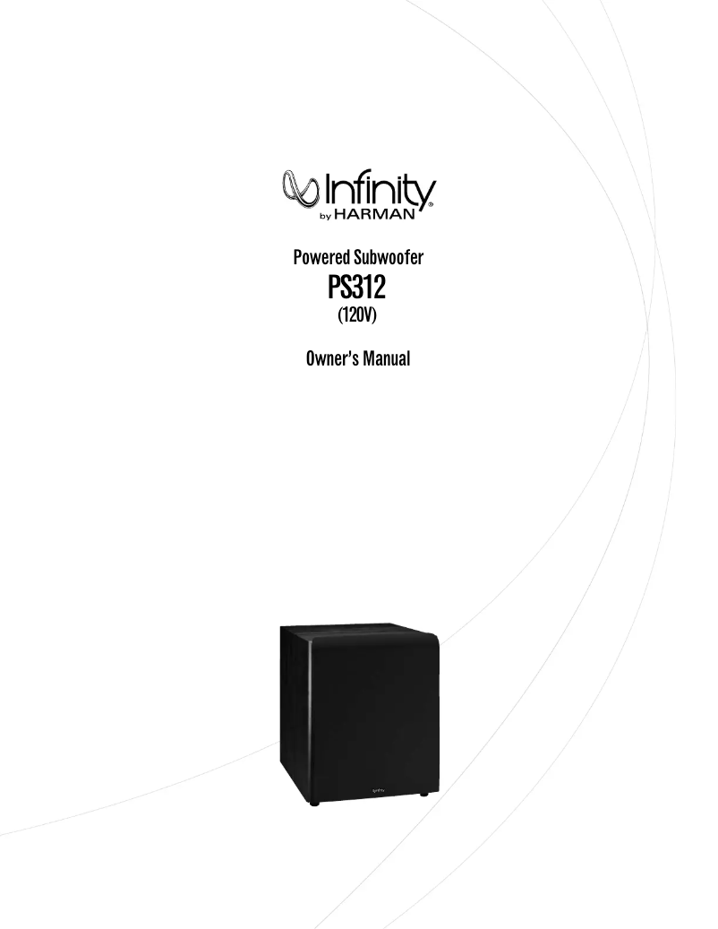 Page n°1 - Manuel utilisateur Infinity Primus PS312