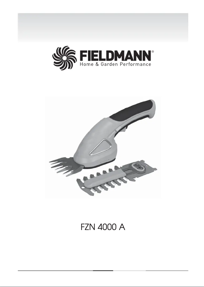 Page 1 de la notice Manuel utilisateur Fieldmann FZN 4000-A