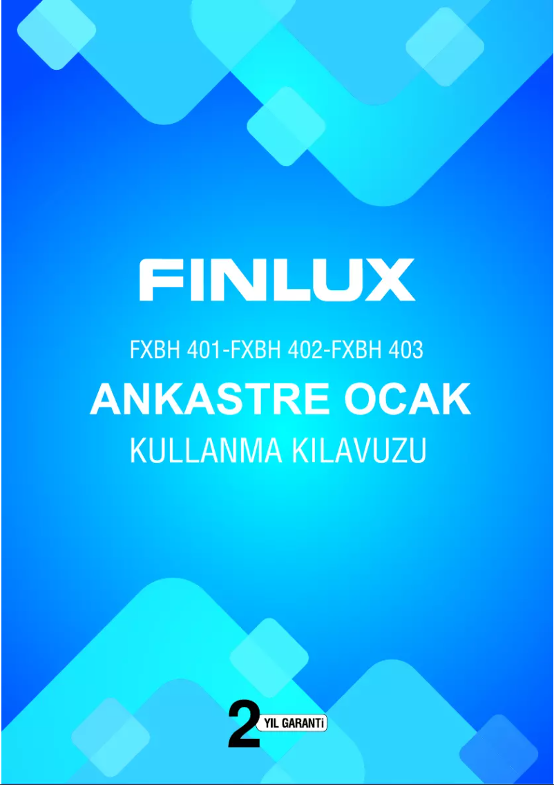 Page 1 de la notice Manuel utilisateur Finlux FXBH 401