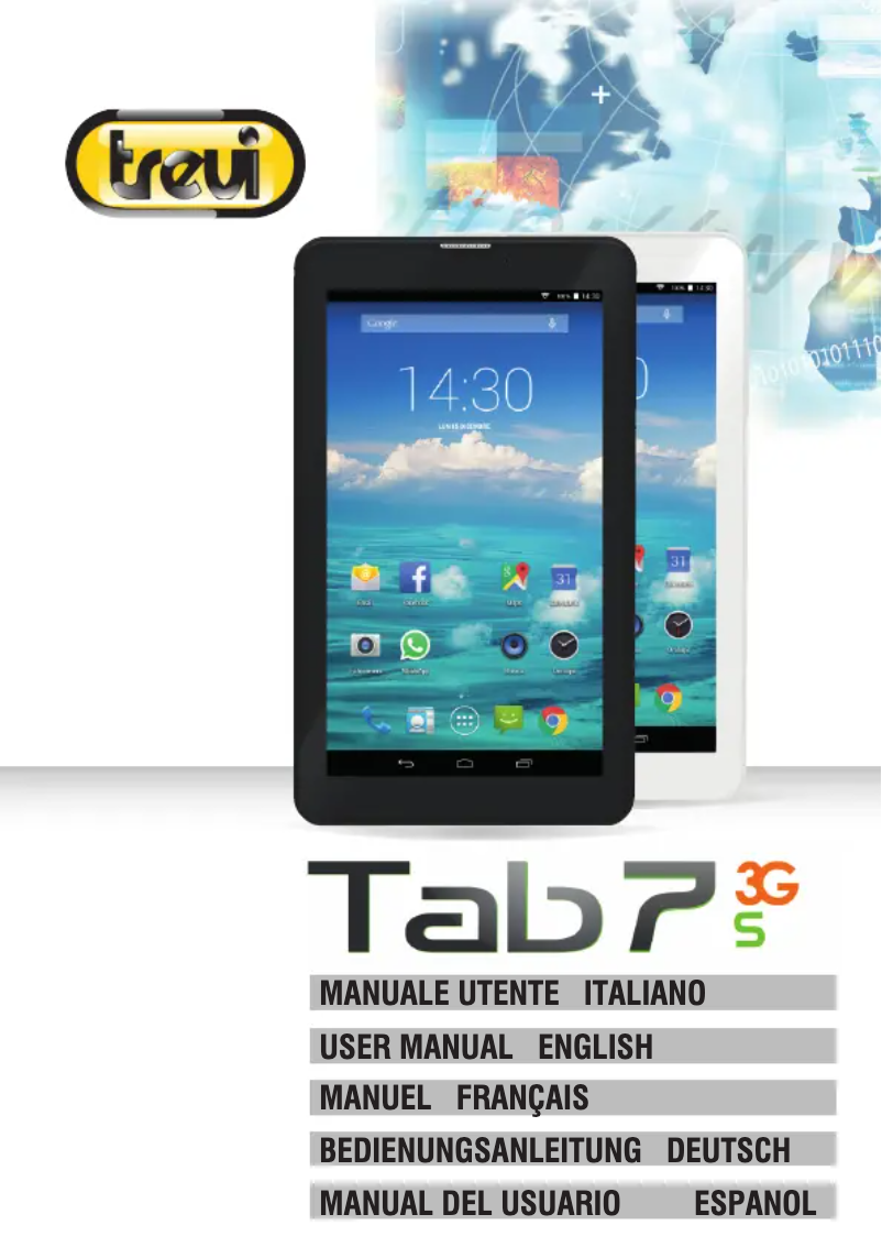 Page n°1 - Manuel utilisateur Trevi TAB 7 3G S