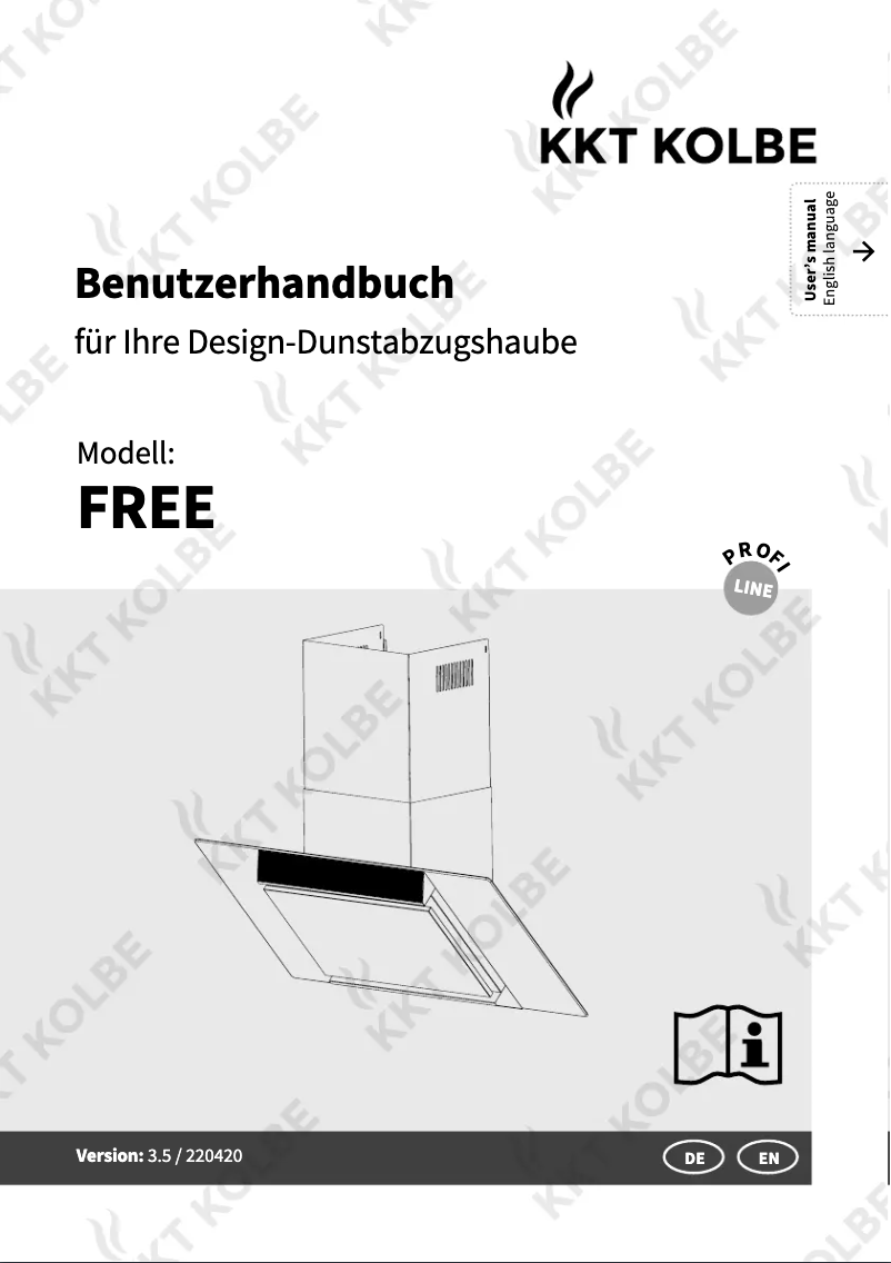 Page 1 de la notice Manuel utilisateur KKT Kolbe FREE6004TC