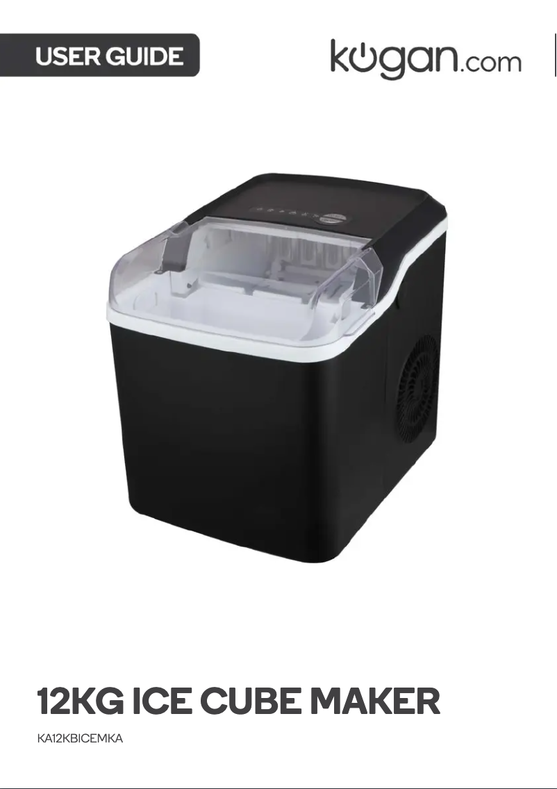 Page n°1 - Manuel utilisateur Kogan KA12KBICEMKA