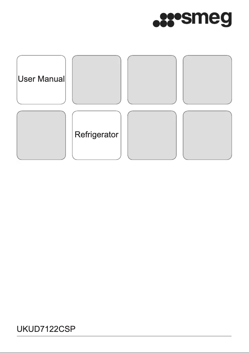 Page 1 de la notice Manuel utilisateur Smeg UKUD7122CSP