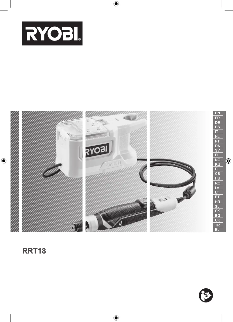 Image de la première page du manuel de l'appareil One+ RRT18