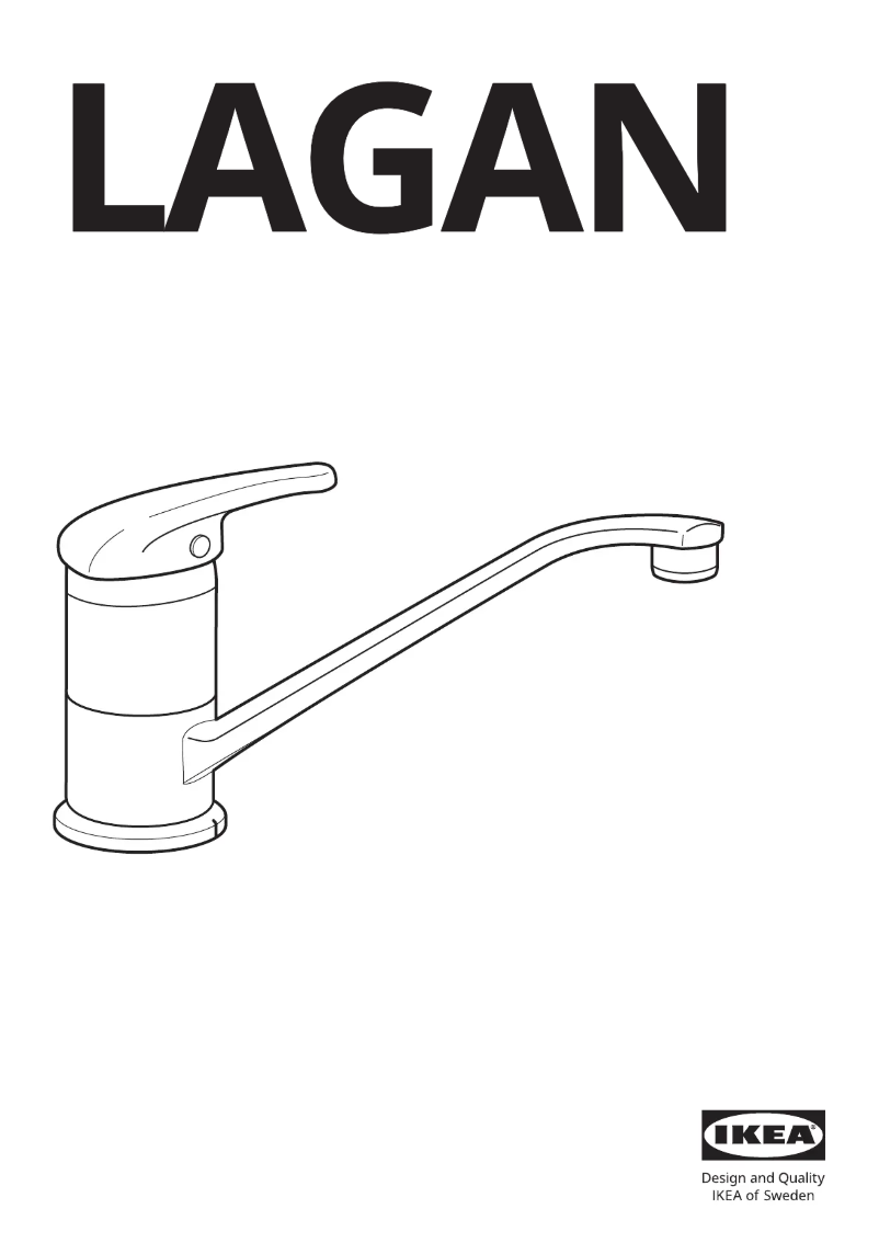 Page 1 de la notice Manuel utilisateur Ikea LAGAN 004.796.09