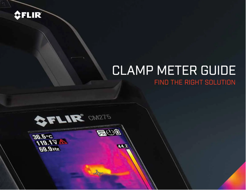 Page 1 de la notice Brochure FLIR CM83