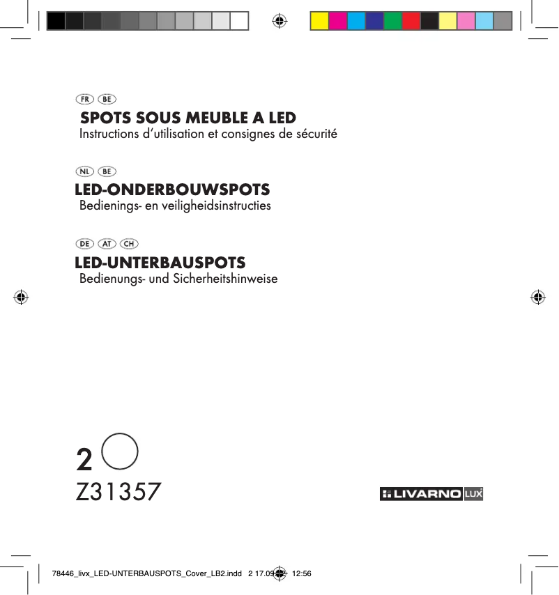 Image de la première page du manuel de l'appareil Z31357