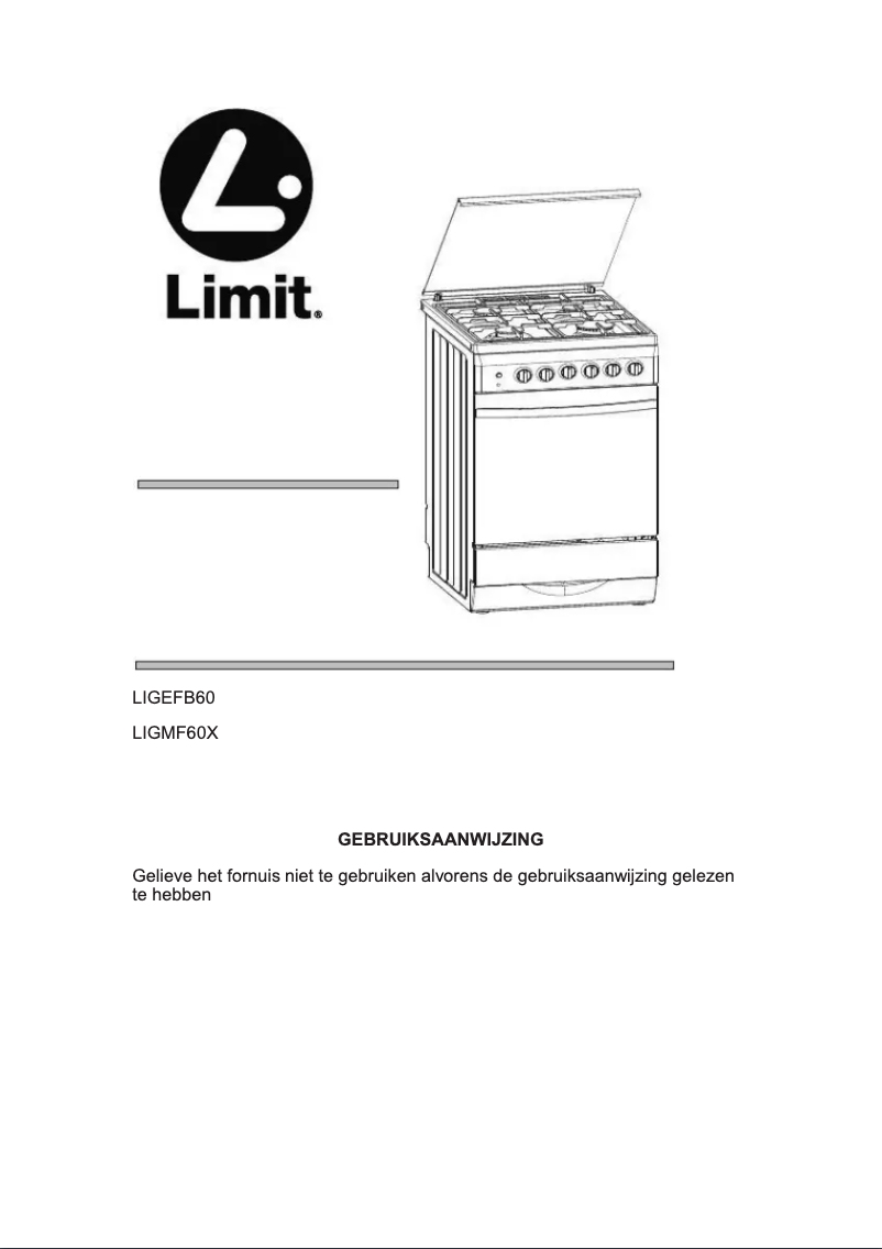 Page n°1 - Manuel utilisateur Limit LIGMFB60X