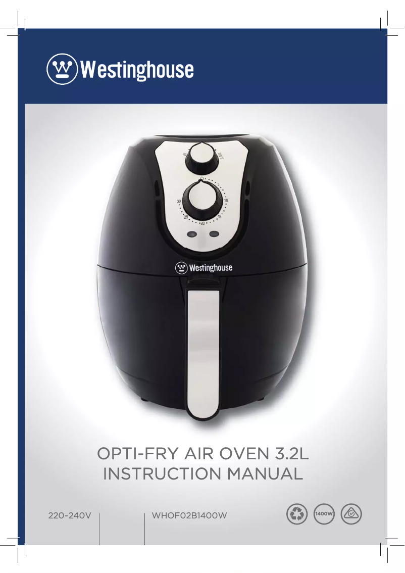 Image de la première page du manuel de l'appareil WHOF02B