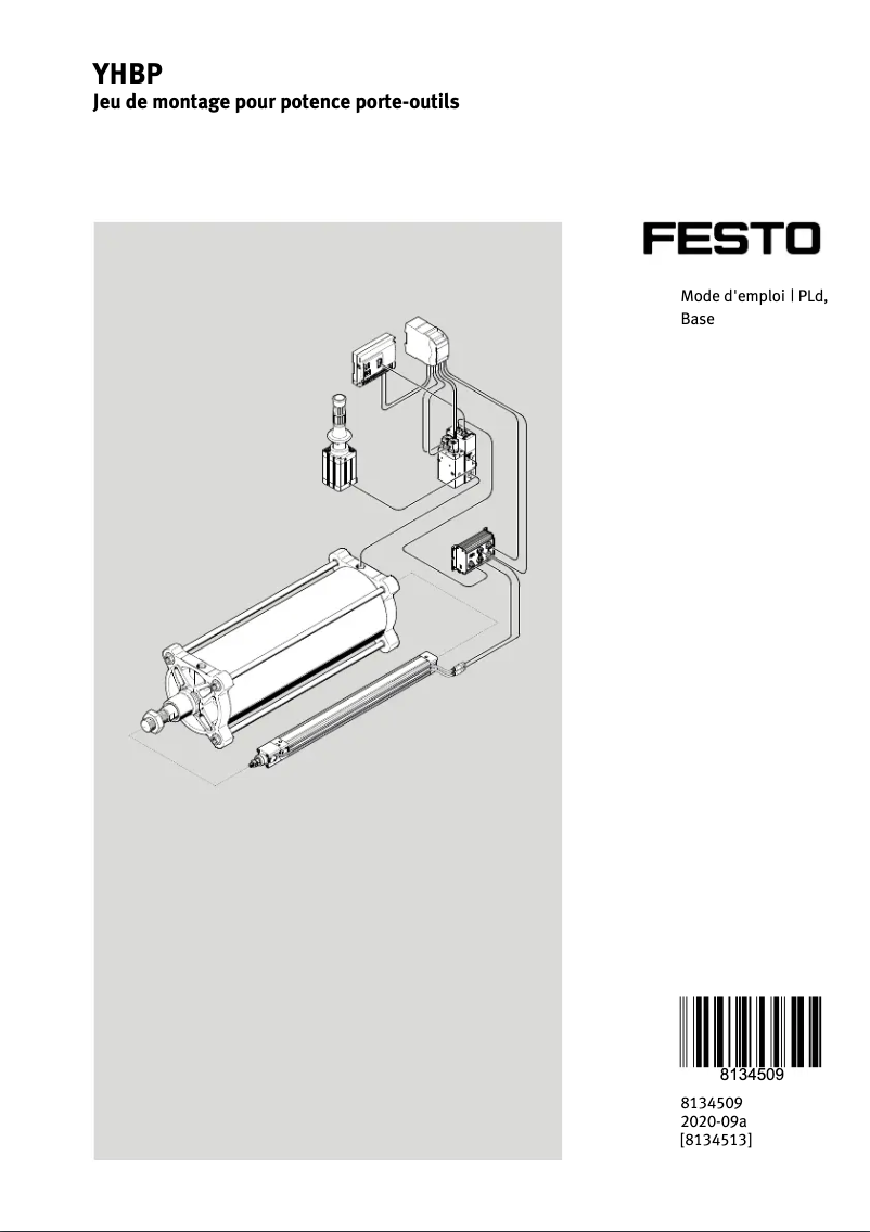 Image de la première page du manuel de l'appareil YHBP