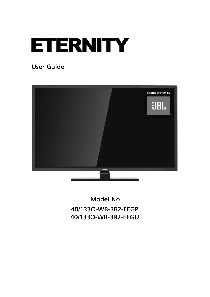 Page n°1 - Manuel utilisateur Eternity 40/133O-WB-3B2-FEGP-UK