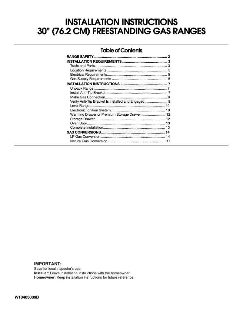 Image de la première page du manuel de l'appareil WFG520S0AS