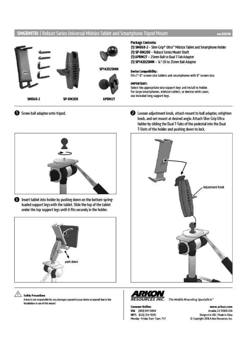 Page 1 de la notice Manuel utilisateur Arkon IBCM-34625
