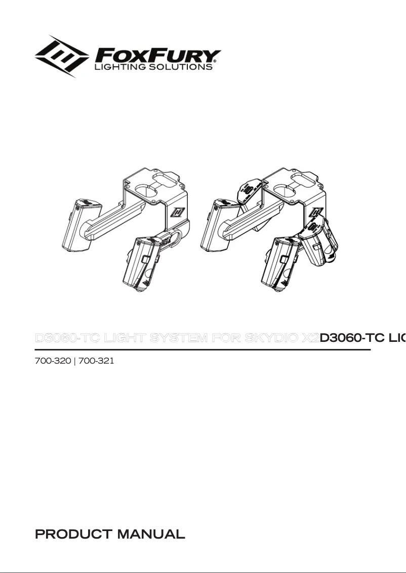 Página 1 del manual Manual de usuario FoxFury D3060-TC