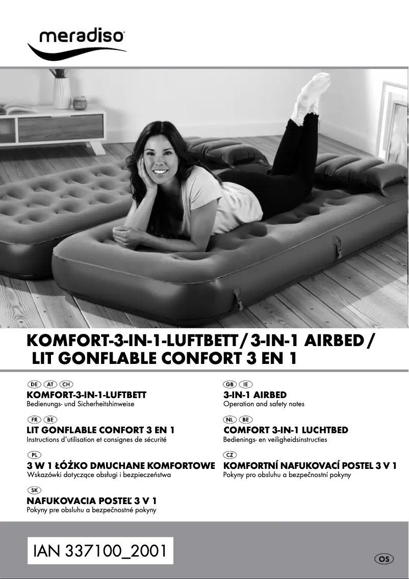 Image de la première page du manuel de l'appareil HG02725