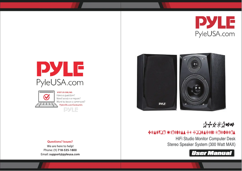 Page n°1 - Manuel utilisateur Pyle PBKSP22