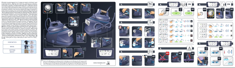 Image de la première page du manuel de l'appareil Silence Steam Pro DG9222