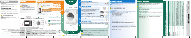 Page 1 de la notice Manuel utilisateur Bosch WTW86590EE