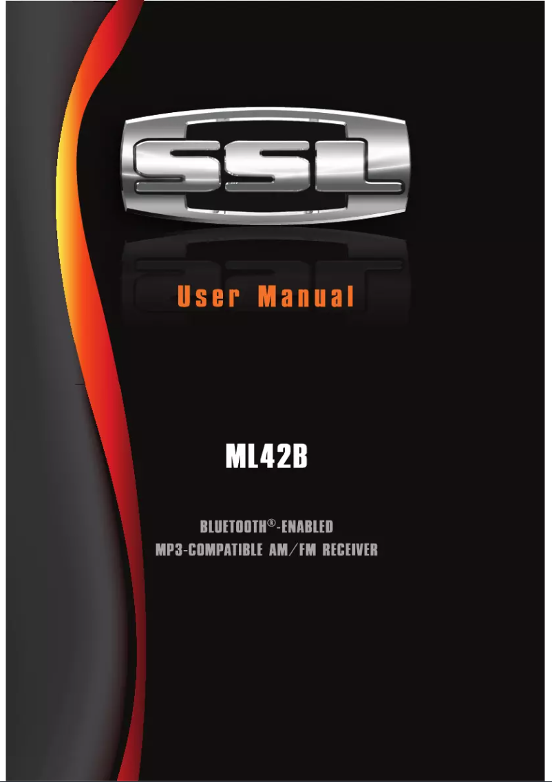 Image de la première page du manuel de l'appareil ML42B