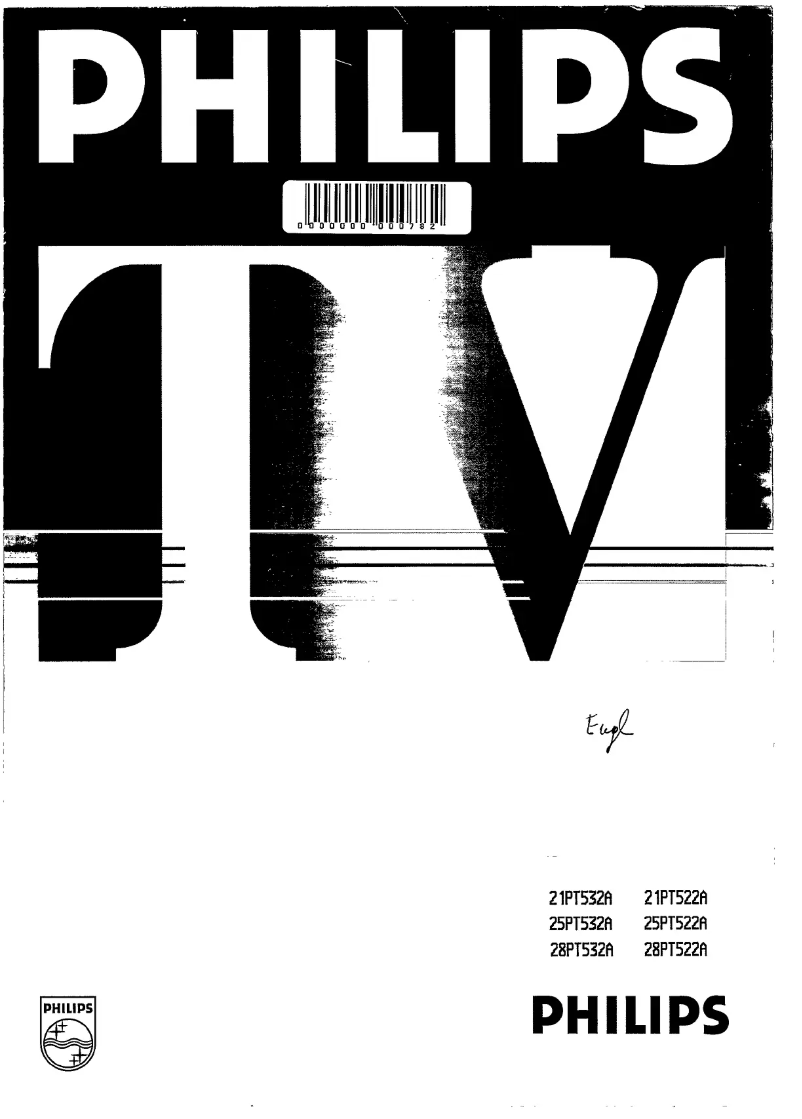 Page n°1 - Manuel utilisateur Philips 25PT522