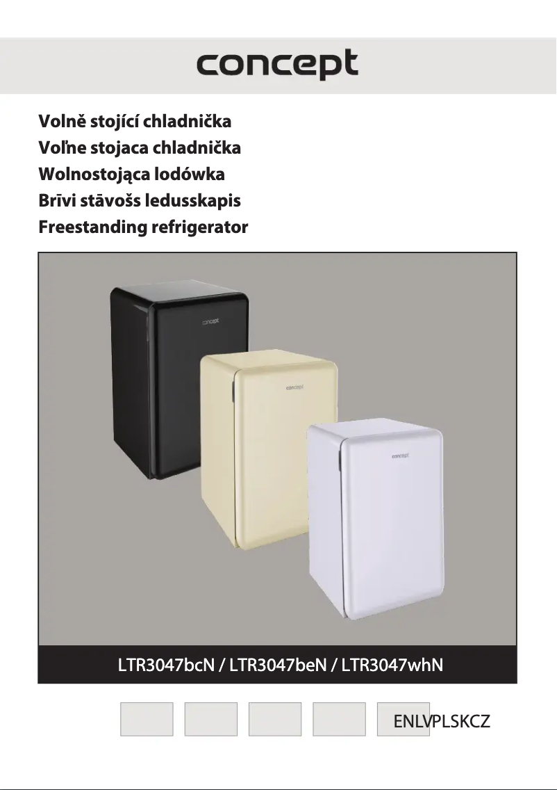 Page n°1 - Manuel utilisateur Concept LTR3047bcN