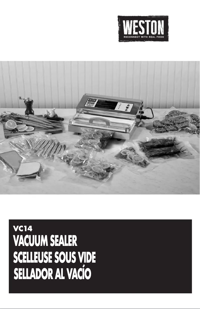 Page n°1 - Manuel utilisateur Weston VC14